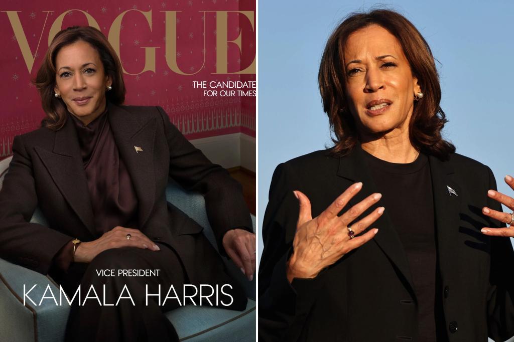 Kamala Harris's Vogue cover photo slammed by critics: 'Holy Photoshop Batman'